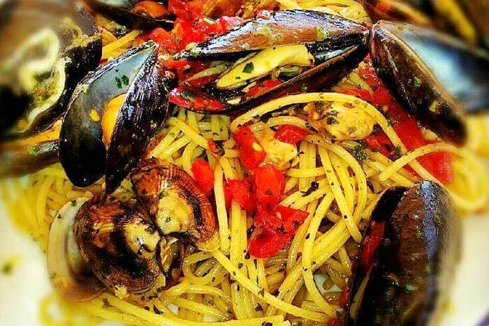 Spaghetti alla Brezza dei Bagni Nini